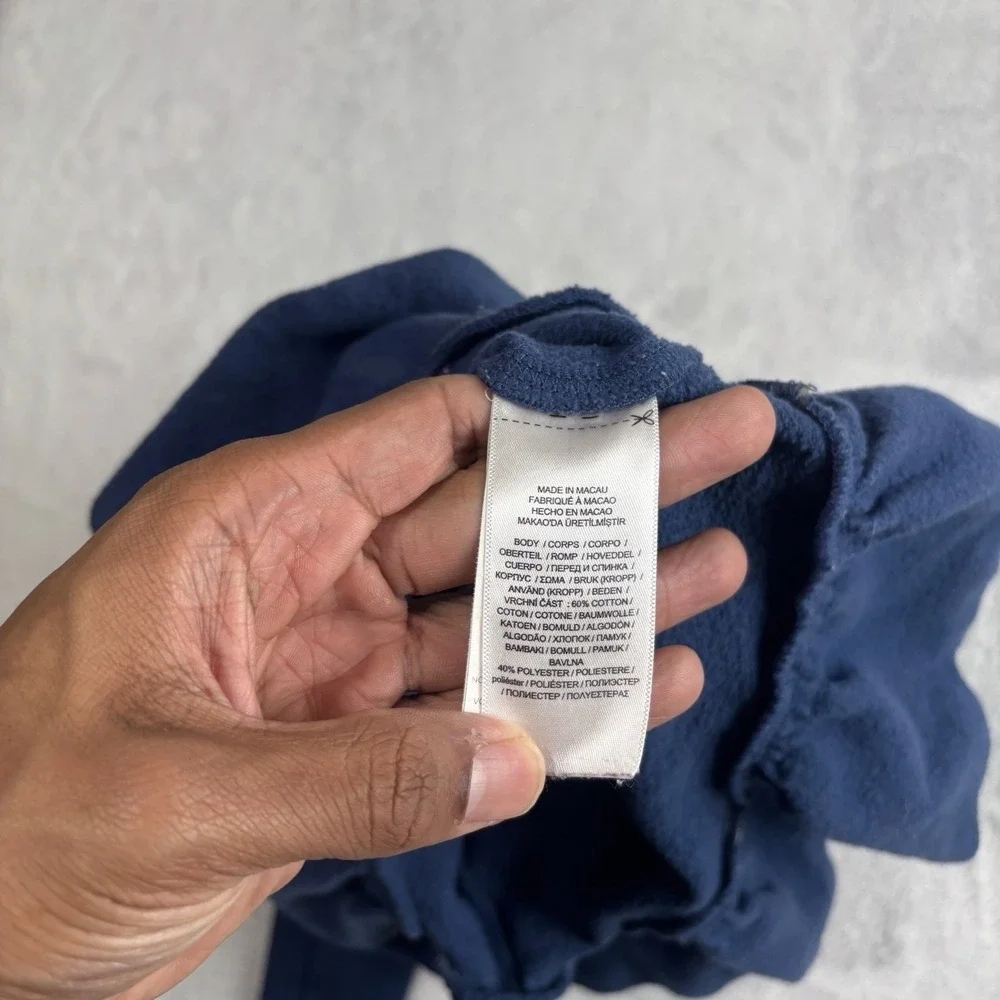 Ralph Lauren Polo Bear‎ Blue Long Sleeve Dress Infant Size 24 Months